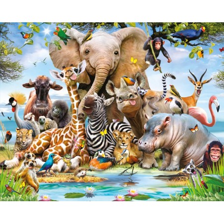 Walltastic Jungle Safari Wallpaper Mural