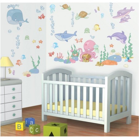 Wall Stickers Baby under the Sea